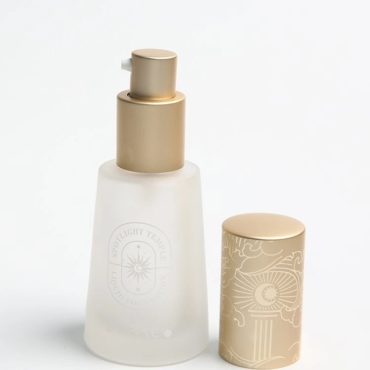 glass bottle foundation